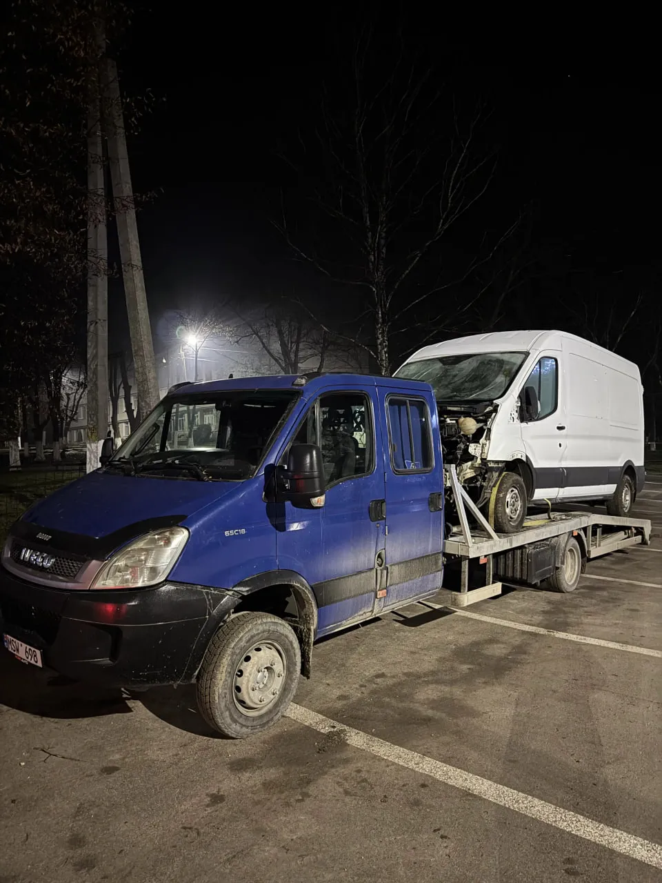 Безопасная эвакуация легковых автомобилей после ДТП